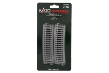 Kato 2-290 - H0 - Gleis, gebogen, R867 mm 10° (2 Stück)